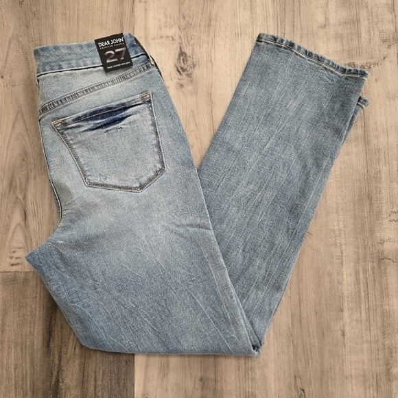 NWT - Dear John American Classic Light Wash Jeans Sz 27 - Picture 7 of 12